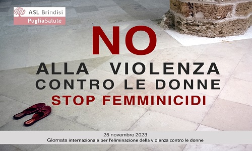 Violenza sulle donne, la Asl si illumina di rosso