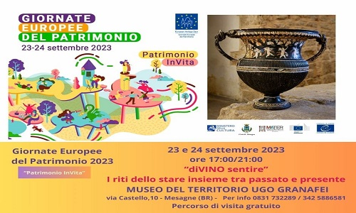 Giornate europee del Patrimonio, visite guidate gratuite al Museo “Granafei” di Mesagne