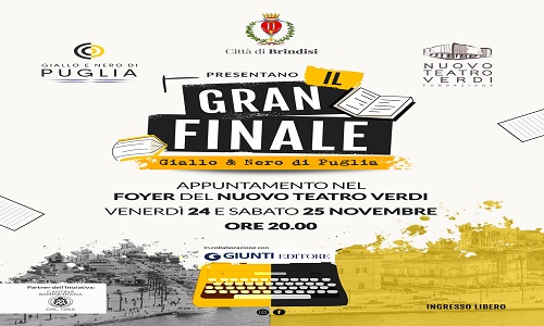 Teatro Verdi conclusione festival "Giallo e Nero di Puglia"