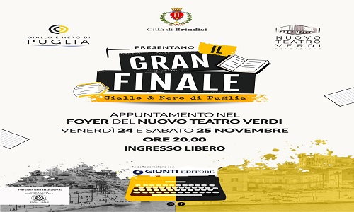 Al Teatro Verdi "Giallo e Nero di Puglia"