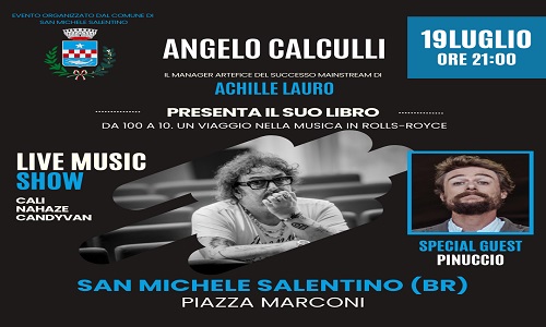 San Michele Salentino presentazione del libro di Angelo Calculli 