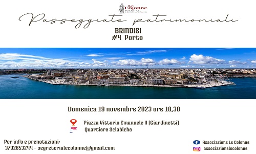 Passeggiate Patrirmoniali: al via l’ultimo incontro.