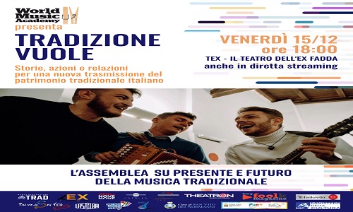 Tradizione vuole: a San Vito dei Normanni una grande assemblea sulla nuova trasmissione del patrimonio tradizionale italiano