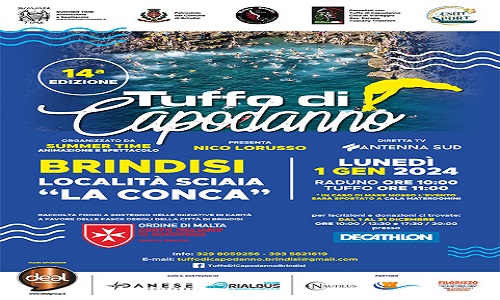 Parte l'organizzazione del "Tuffo di Capodanno 2024"