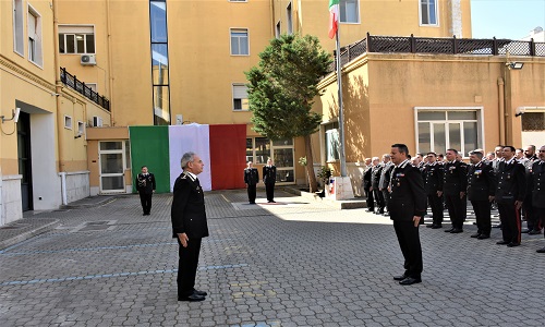 Brindisi il Generale Rispoli in visita 