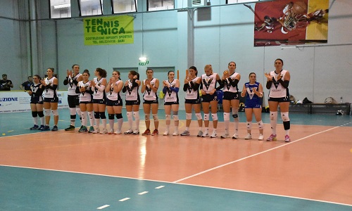 Aurora volley Brindisi primo successo in casa 
