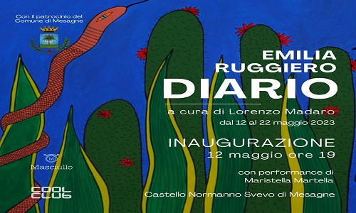 “Diario”, la mostra di Emilia Ruggiero al Castello comunale di Mesagne dal 12 al 22 maggio