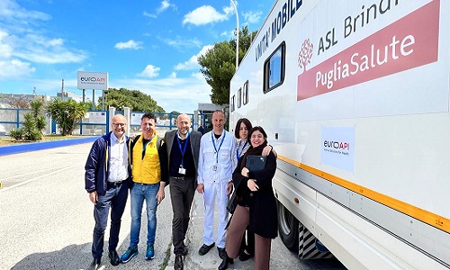 Euroapi Italy raccolta sangue in collaborazione con l'ospedale Perrino 