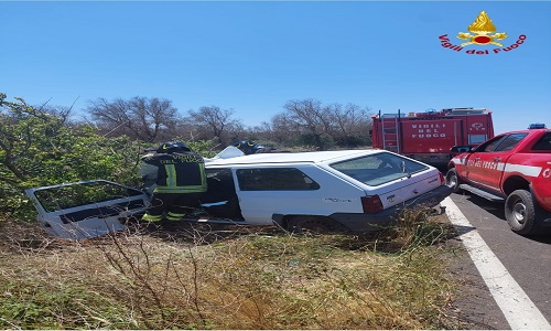 San Donaci incidente stradale 