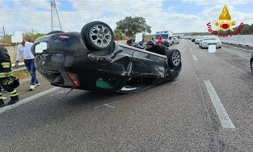 Ss.613 Lecce -Brindisi incidente stradale 