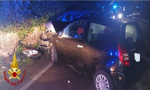 Sulla strada Fasano-Laureto incidente stradale