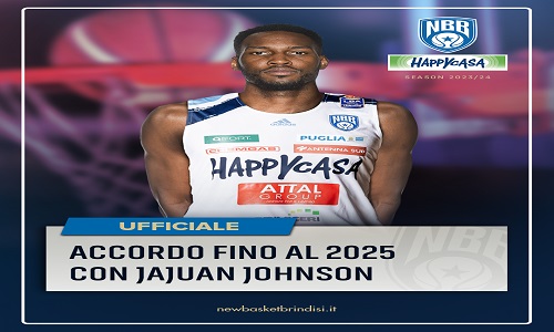 Happy casa annuncia l'accordo con J.Johnson 