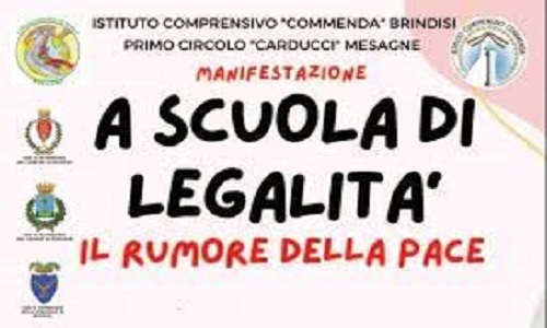 Brindisi "A scuola di Legalita'.Il rumore della Pace"