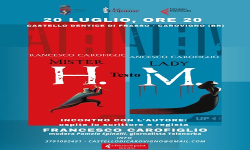 Castello di Carovigno Incontro con l’autore: Francesco Carofiglio