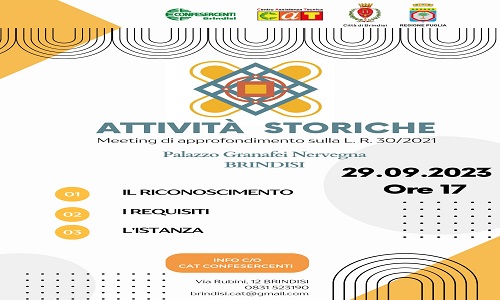 Meeting Attività Storiche e di Tradizione della Puglia