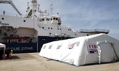 Ocean Viking, l’assistenza sanitaria del 118 Brindisi