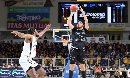 Happy casa di nuovo al palo .Trento vince meritamente 81-71