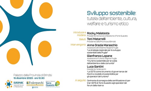 Torre Guaceto e turismo sostenibile: venerdì 15 il convegno e la premiazione degli operatori virtuosi