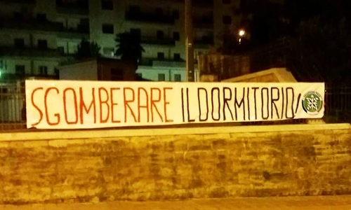 CasaPound Brindisi: "Sgomberate il dormitorio!"