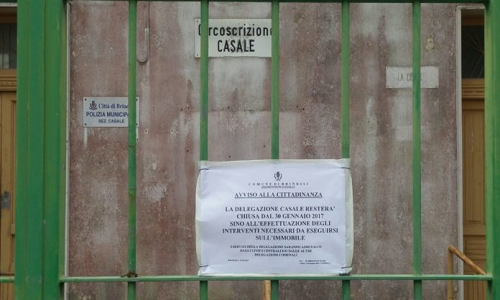 Chiusura delegazione Casale: residenti chiedono il ripristino degli uffici 