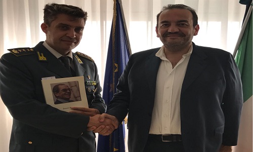 L'On. Ciracì (Direzione Italia) ha incontrato i nuovi vertici provinciali di Carabinieri e Finanza