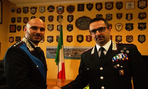 Cambio al vertice della Compagnia Carabinieri di San Vito Dei Normanni: il Capitano Antonio CORVINO è il nuovo Comandante.