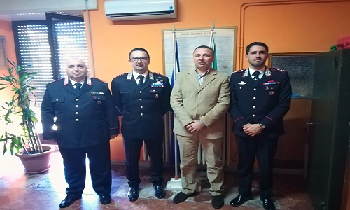 Il Brigadiere Capo dei Carabinieri Cesareo, in servizio presso la Stazione di Latiano, lascia dopo 35 anni di servizio.