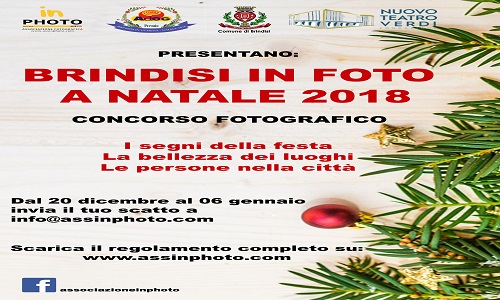 Parte il contest “Brindisi in foto a natale 2018”