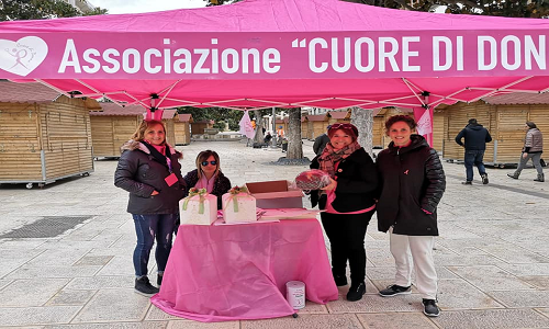  “Fai un regalo col cuore, regala prevenzione”: Cuore di donna in piazza per raccogliere fondi da destinare a progetti di prevenzione