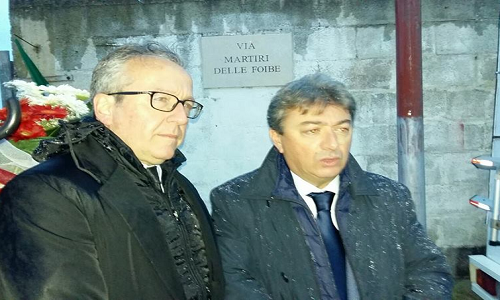 Foibe: MNS e Movimento +39 celebrano il Giorno del ricordo con la deposizione di fiori in via Martiri delle foibe ed un convegno dal titolo “Nell’ultima foiba volevano gettare la memoria”