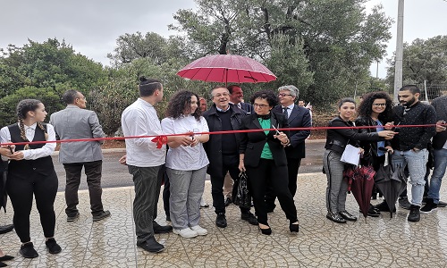 Il presidente Tanzarella inaugura il nuovo Istituto Alberghiero di Ceglie Messapica. Una struttura costata 4,5 milioni di Euro