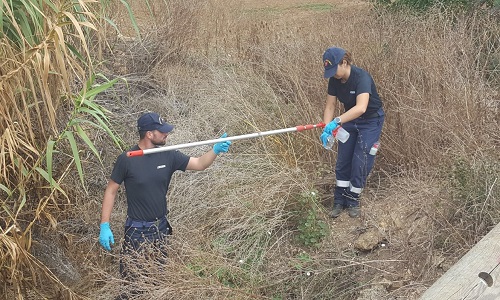 Il laboratorio ambientale mobile della Guardia Costiera nell'Area Marina Protetta di Torre Guaceto