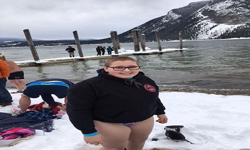 Tuffo di capodanno anche una canadese para-nuotatrice tra gli iscritti 