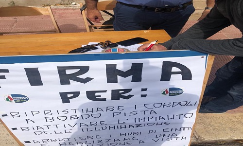 Parco Cesare Braico: prosegue la raccolta firme promossa dal MNS