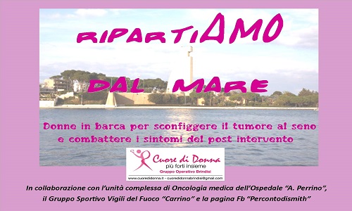 Donne in canoa dopo il tumore al seno, il progetto di Cuore di donna e del gruppo sportivo Vigili del Fuoco