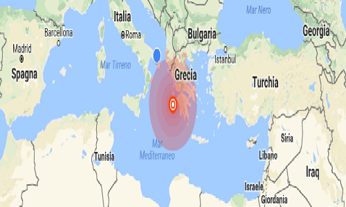 Forte scossa di terremoto in Grecia: avvertita anche in città. 