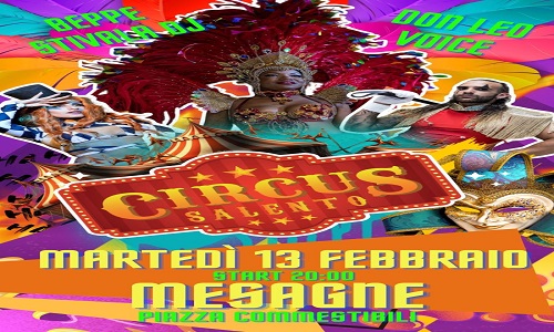 Carnevale mesagnese: gli appuntamenti di oggi, martedì 13 febbraio