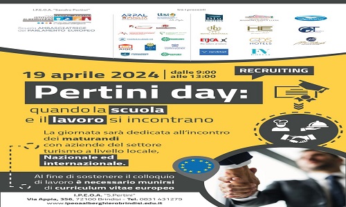 Recruiting Day presso l’Istituto Alberghiero S.Pertini