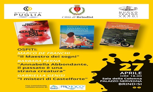 Al Verdi di Brindisi la seconda edizione di "Giallo e Nero di Puglia"