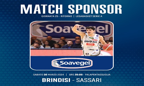 Happy casa Soavegel sponsor incontro con Sassari