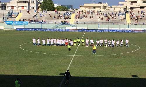 Calcio Brindisi vince per 2-1 contro il Val  D'Agri