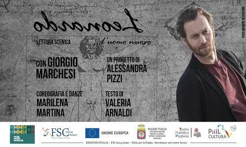 Brindisi Il nuovo progetto dell'autrice, regista e produttrice salentina Alessandra Pizzi   dedicato al genio da Vinci  Con Giorgio MARCHESI