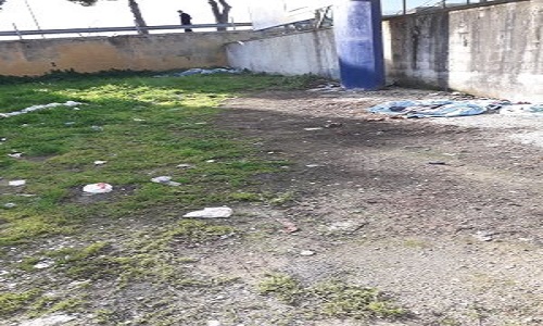 Cantieri sociali discarica rifiuti quartiere Santa Chiara