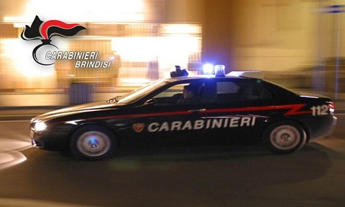 Brindisi: inveisce contro i carabinieri al posto di controllo, denunciato.