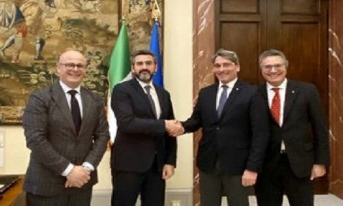 Confindustria Brindisi incontra il Sottosegretario alla Presidenza del Consiglio dei Ministri, Fraccaro e l'on.le Aresta 