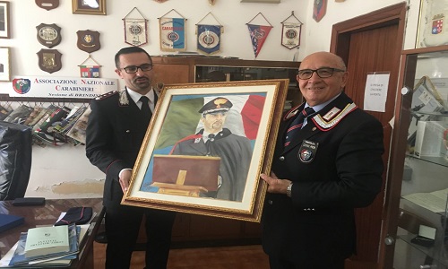 L’Associazione Nazionale Carabinieri di Brindisi, saluta il Colonnello Giuseppe De Magistris.