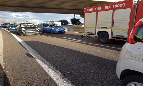 Incidente sulla Brindisi-Lecce: nessun ferito grave. Forti rallentamenti alla circolazione stradale