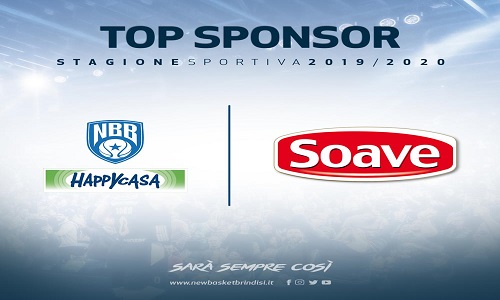 Soave srl top sponsor Happy Casa Brindisi