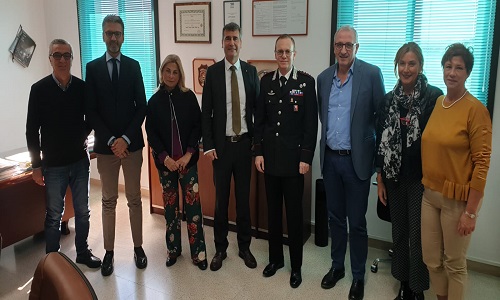 Incontro in STP con il nuovo Comandante Provinciale dei Carabinieri