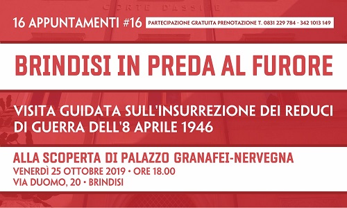 Una visita guidata sui tumulti di Brindisi del 1946